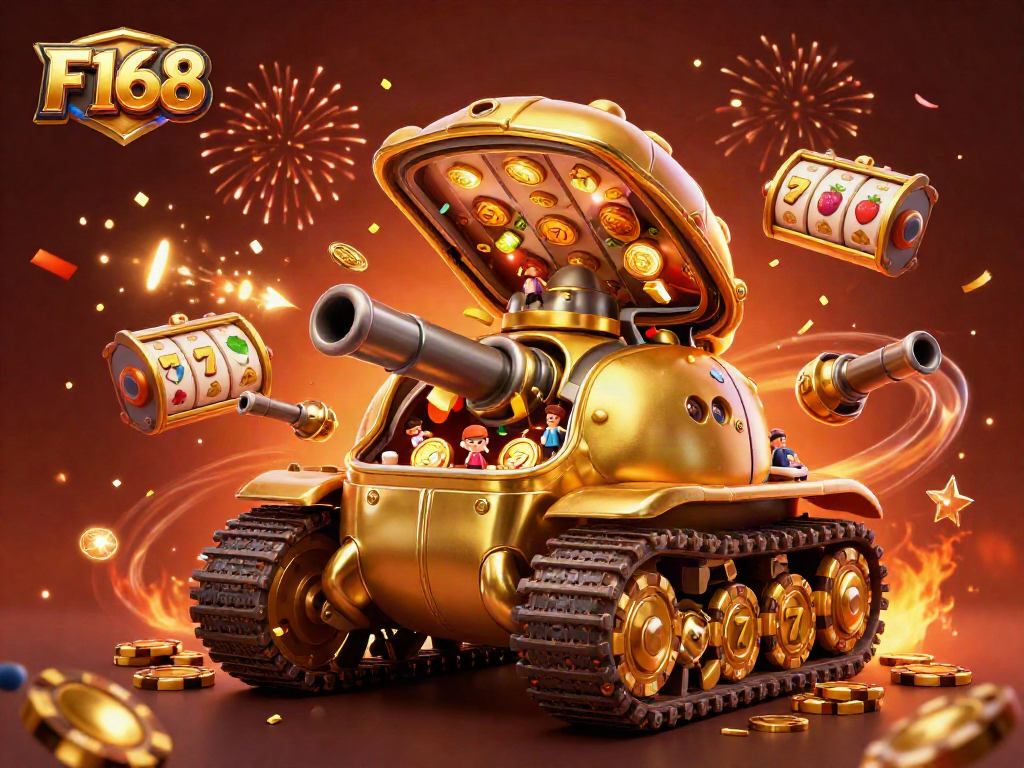 Engage with the excitement of F168 casino in a vibrant and festive gaming scene.