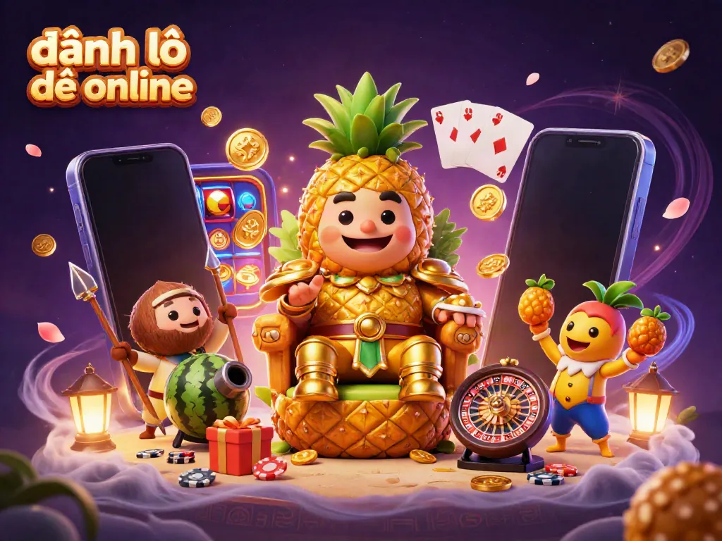 Experience the excitement of đánh lô đề online with vibrant characters and captivating casino elements.