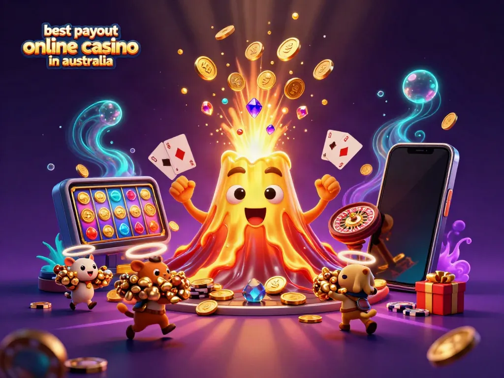 Enhance your gaming experience at the best payout online casino in Australia with vibrant slot action.