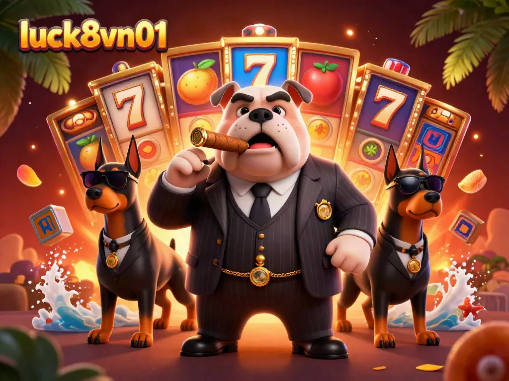Engage in thrilling gameplay at luck8vn01 featuring unique slot elements and a charismatic mafia theme.